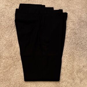Theory Slim Fit Black Dress Pants 98% Wool 32